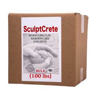 BULK SculptCrete 100 lb. Shape-able Concrete Clay Mix